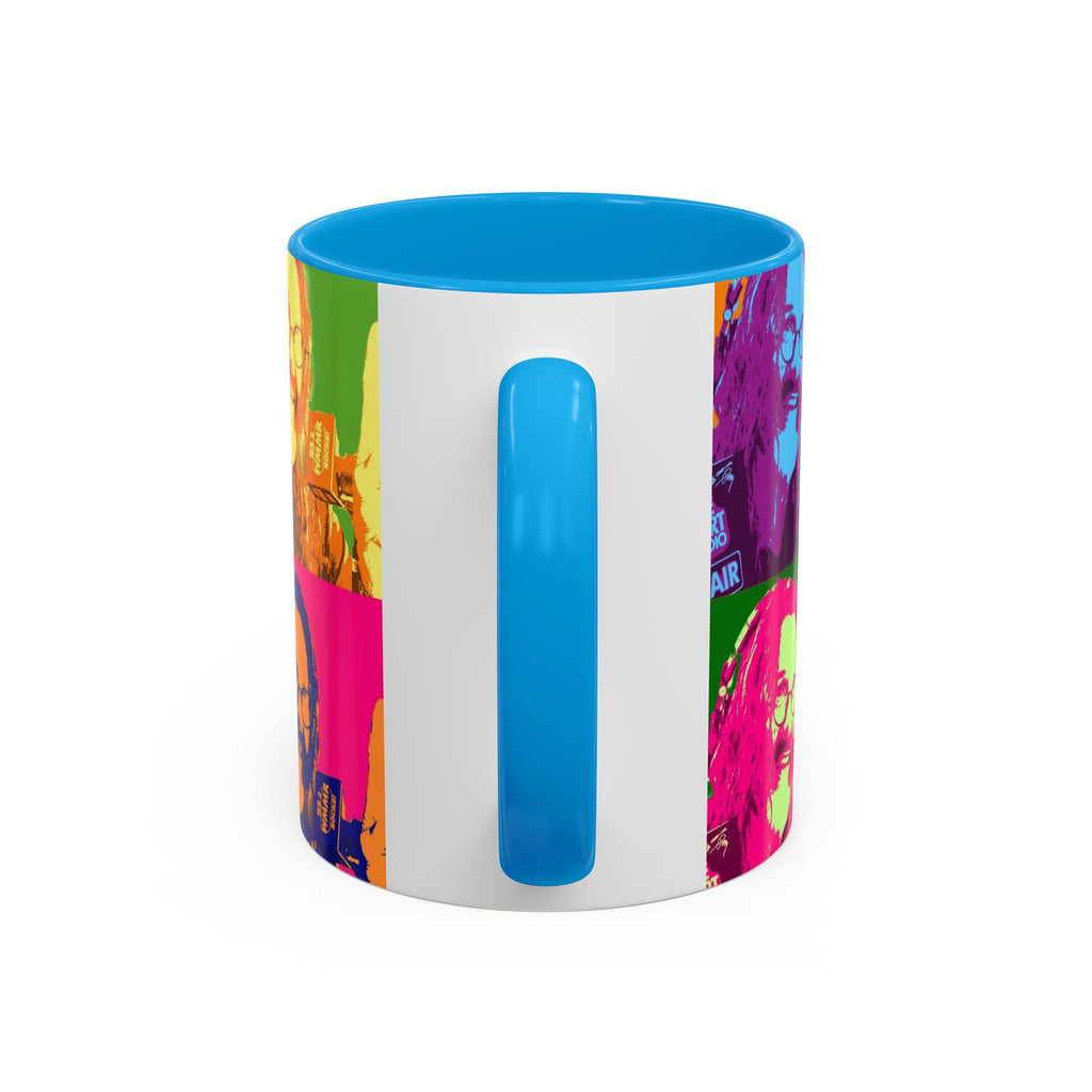 Pop Art Legendary DJ Pierre Robert Colorful Mugs (11oz, 15oz)