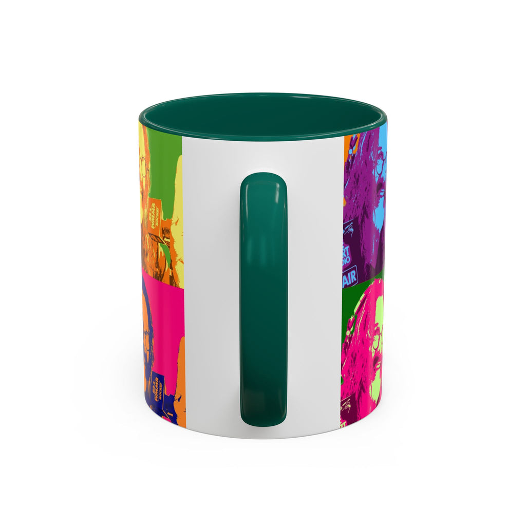 Pop Art Legendary DJ Pierre Robert Colorful Mugs (11oz, 15oz)