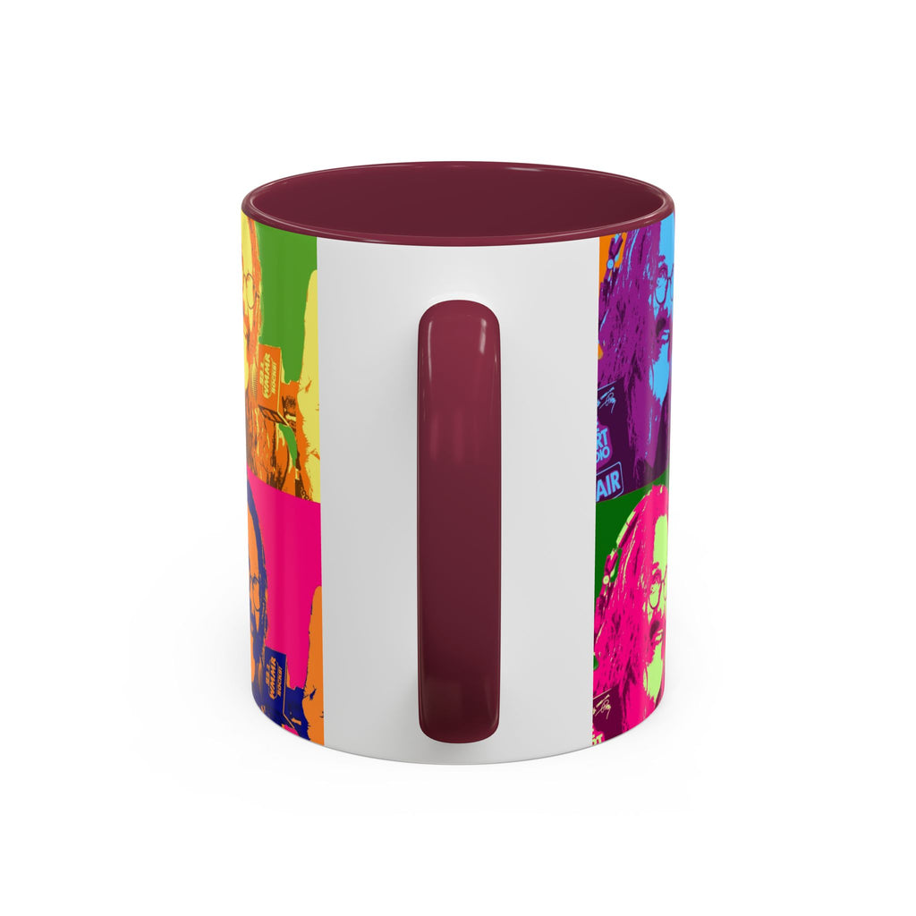 Pop Art Legendary DJ Pierre Robert Colorful Mugs (11oz, 15oz)
