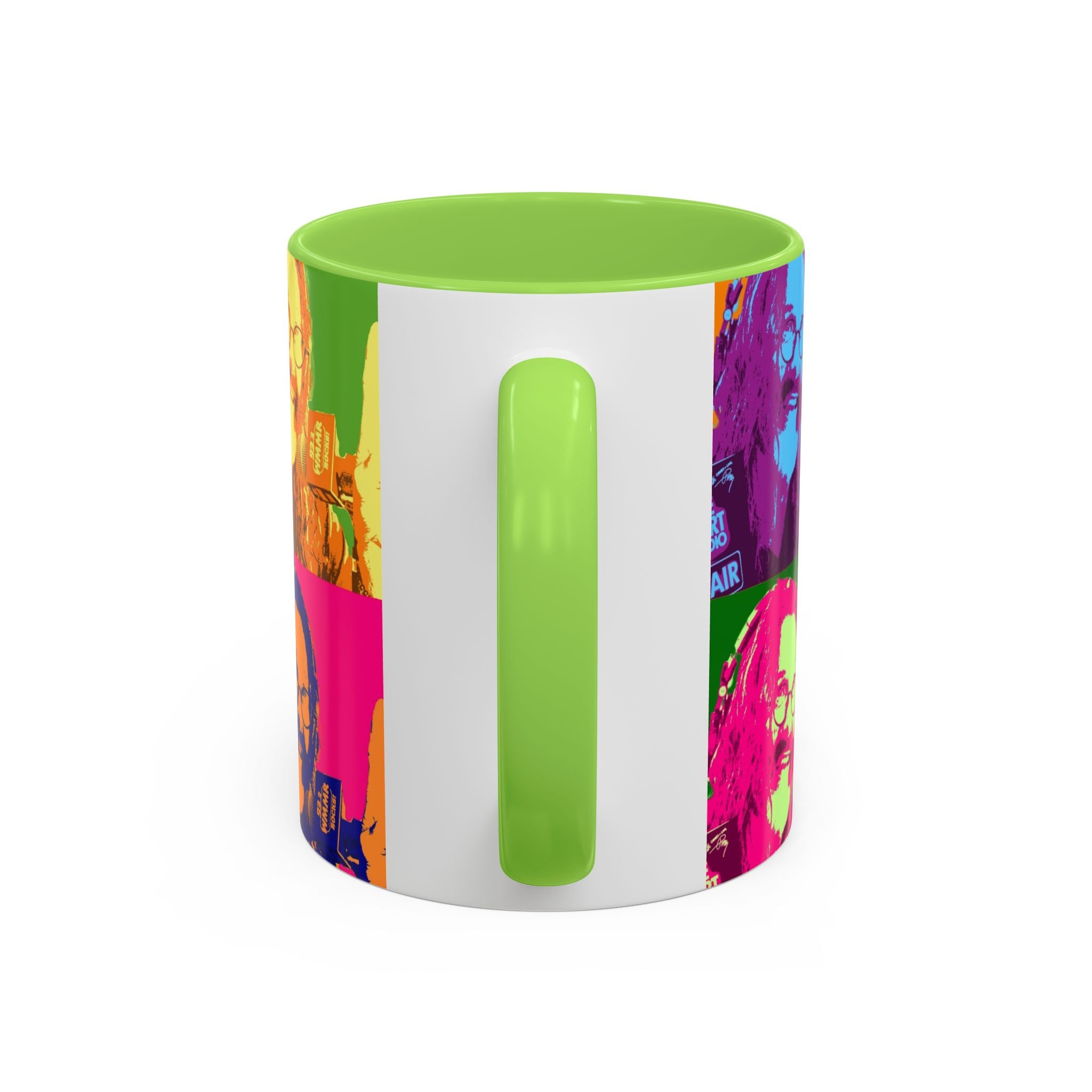 Pop Art Legendary DJ Pierre Robert Colorful Mugs (11oz, 15oz)