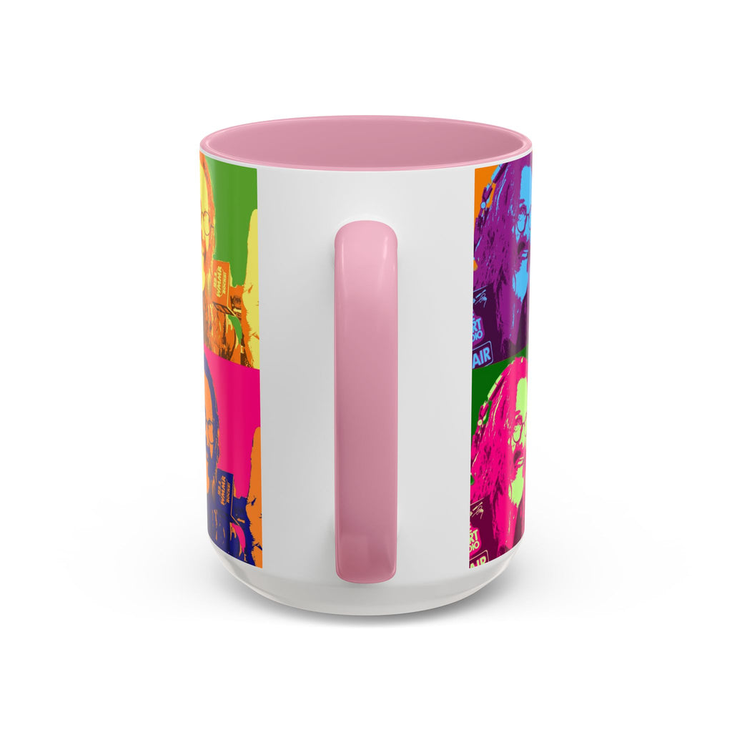 Pop Art Legendary DJ Pierre Robert Colorful Mugs (11oz, 15oz)