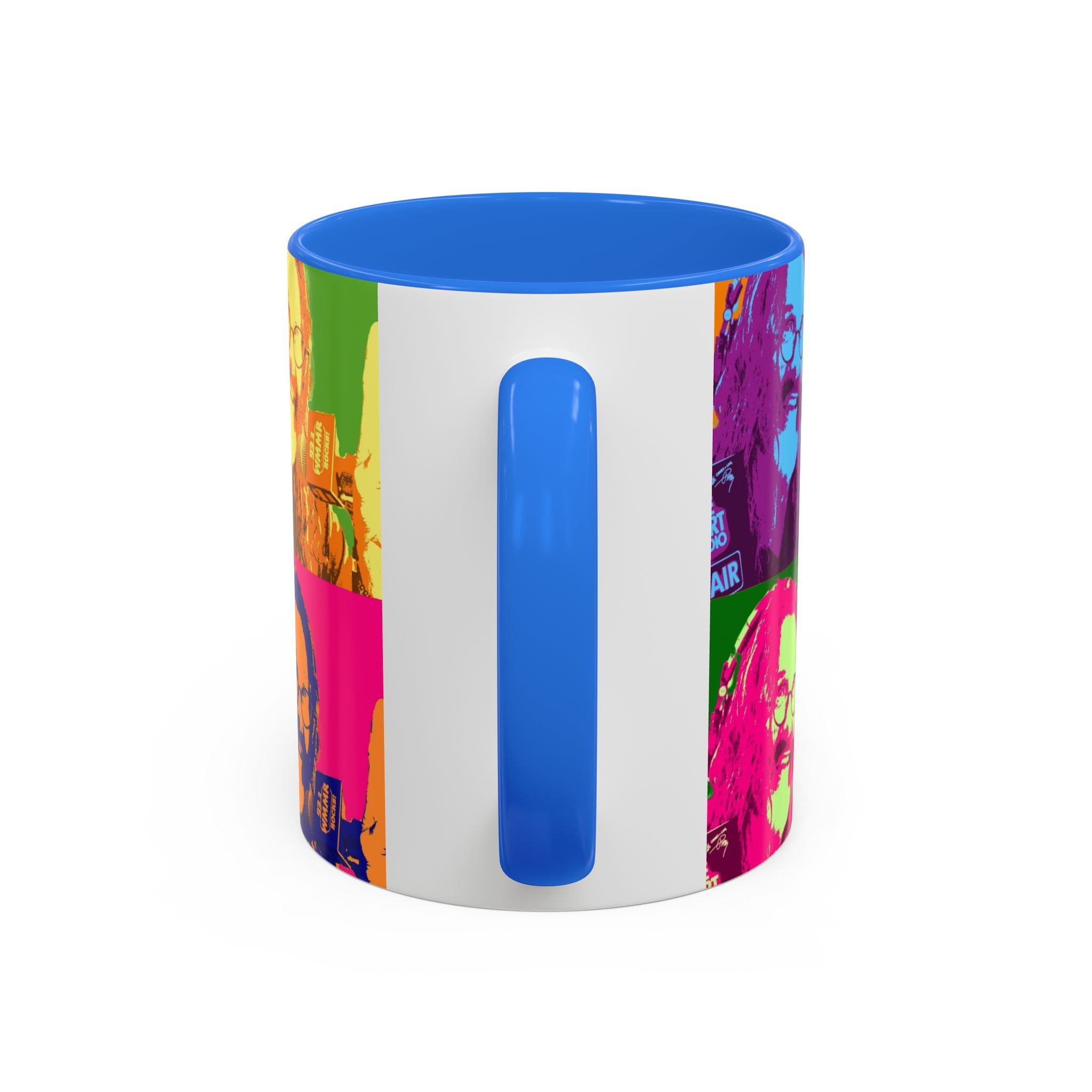 Pop Art Legendary DJ Pierre Robert Colorful Mugs (11oz, 15oz)