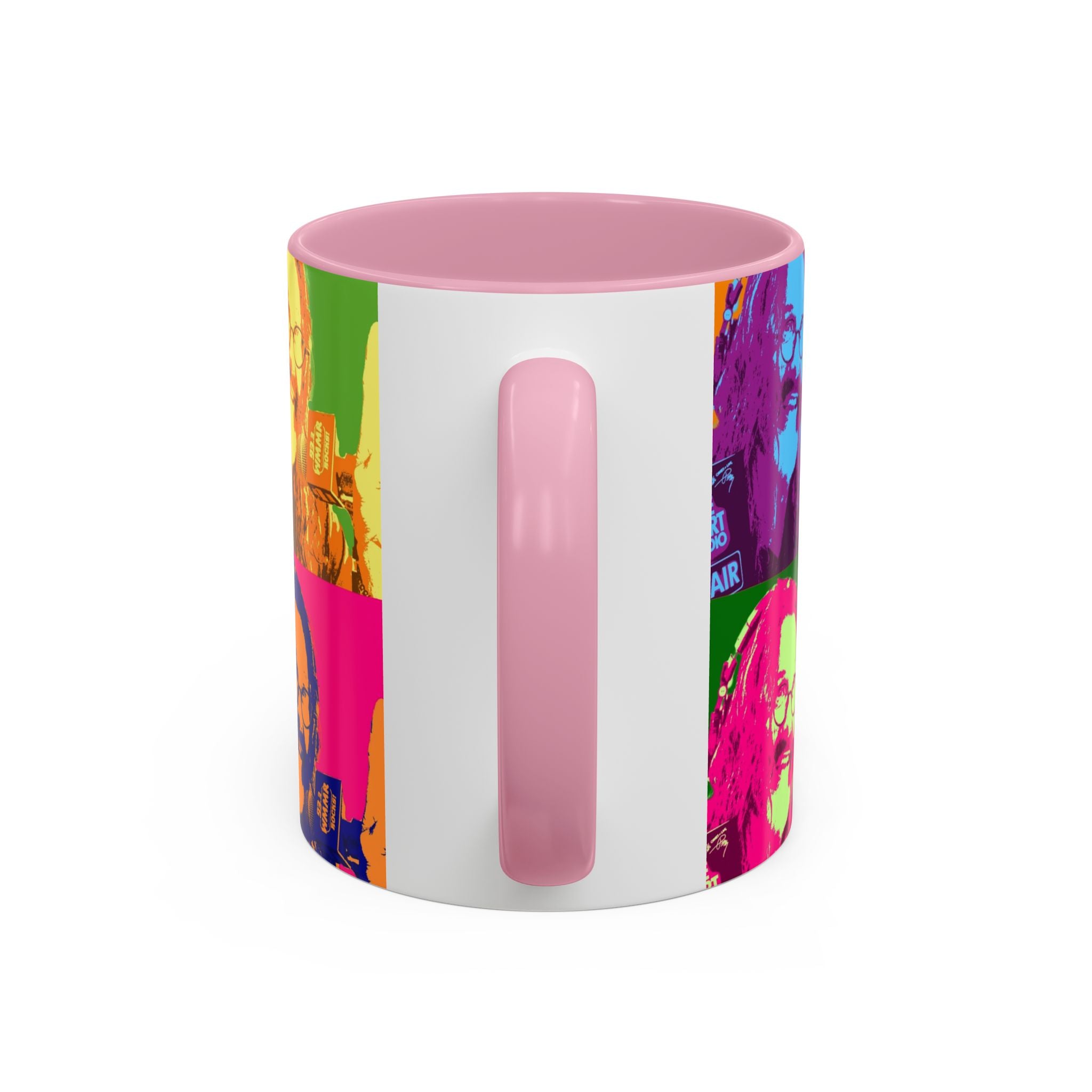 Pop Art Legendary DJ Pierre Robert Colorful Mugs (11oz, 15oz)