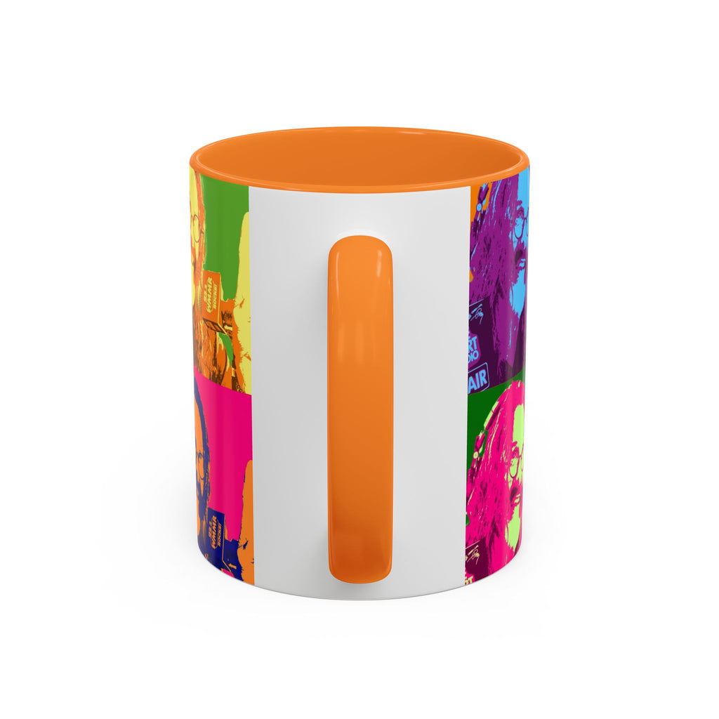 Pop Art Legendary DJ Pierre Robert Colorful Mugs (11oz, 15oz)