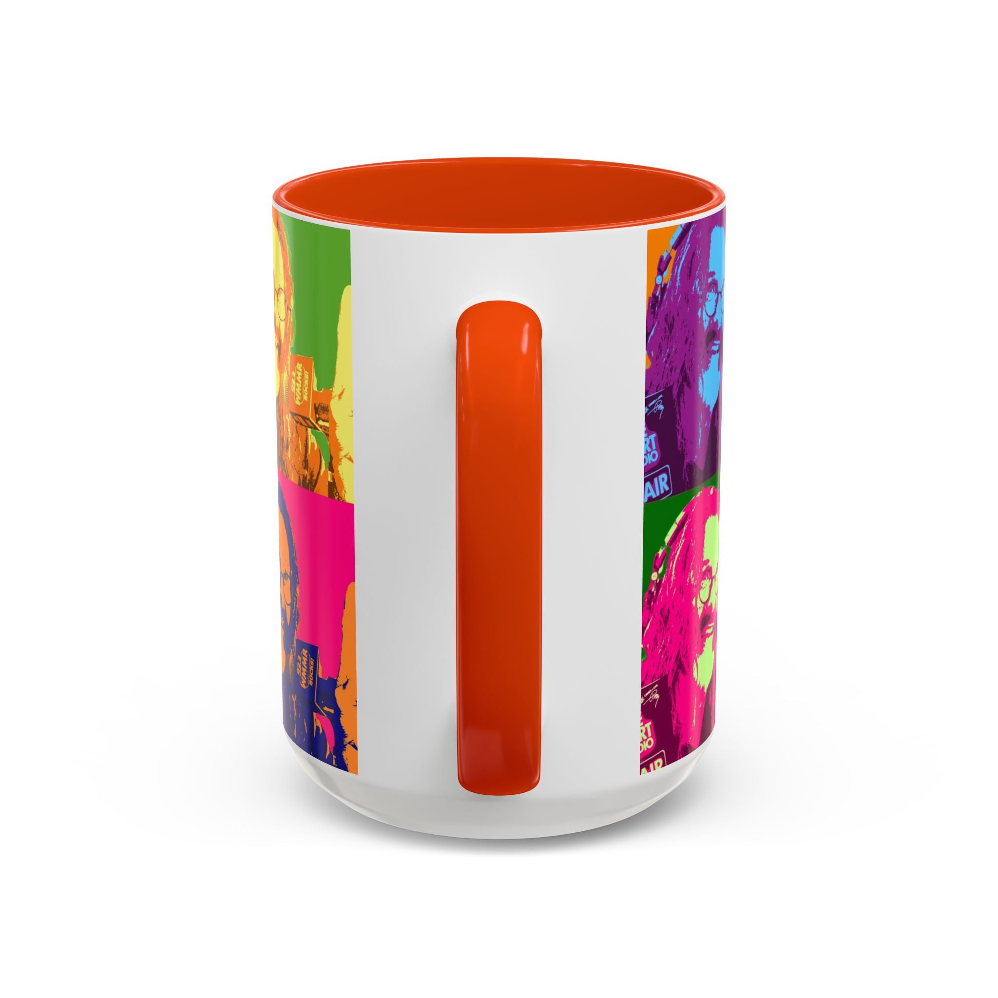 Pop Art Legendary DJ Pierre Robert Colorful Mugs (11oz, 15oz)