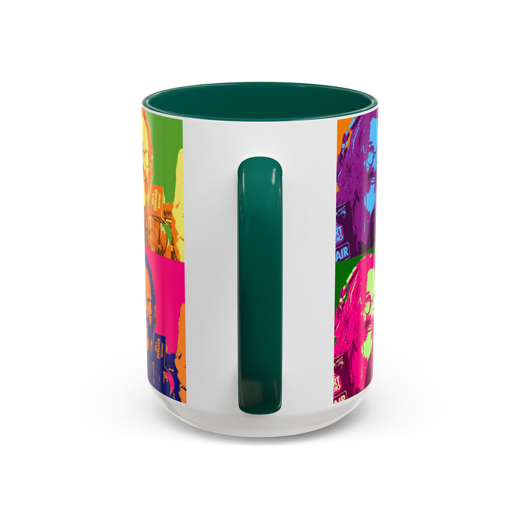 Pop Art Legendary DJ Pierre Robert Colorful Mugs (11oz, 15oz)