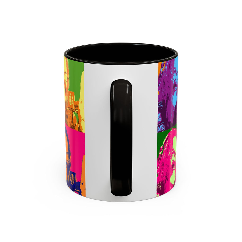 Pop Art Legendary DJ Pierre Robert Colorful Mugs (11oz, 15oz)