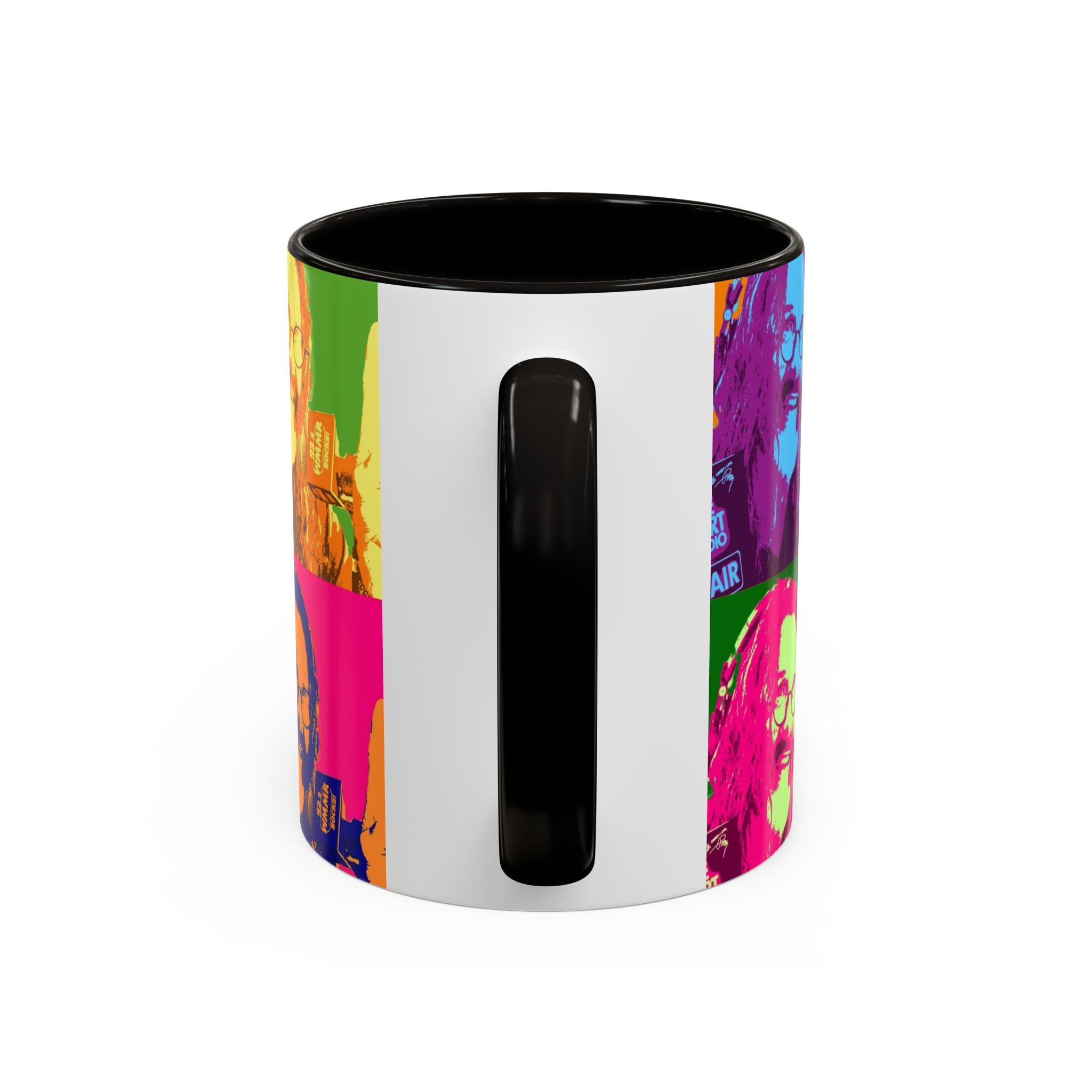Pop Art Legendary DJ Pierre Robert Colorful Mugs (11oz, 15oz)