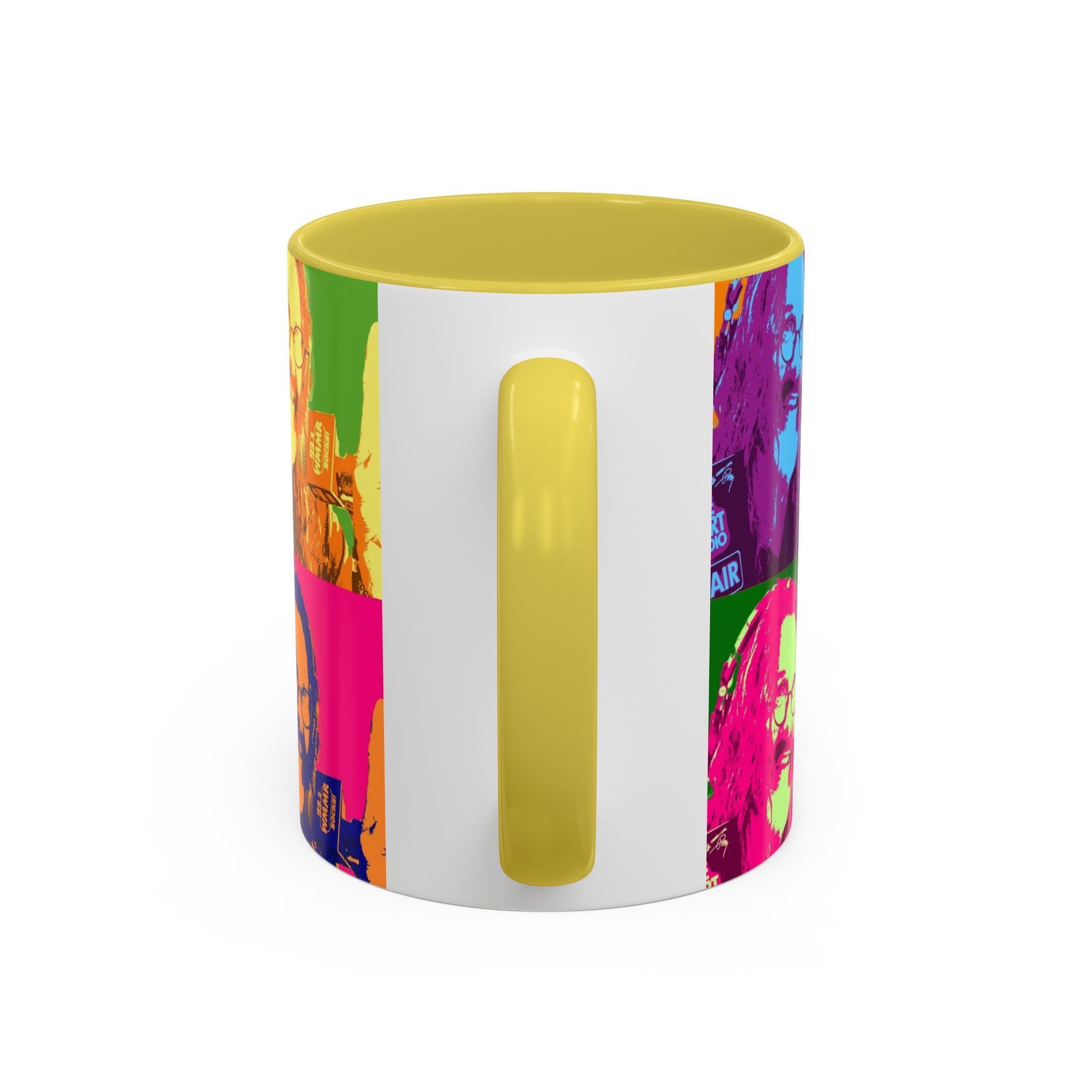 Pop Art Legendary DJ Pierre Robert Colorful Mugs (11oz, 15oz)