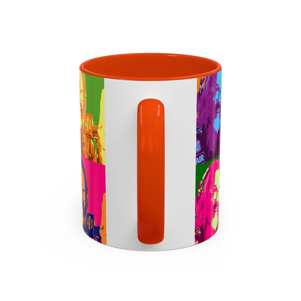 Pop Art Legendary DJ Pierre Robert Colorful Mugs (11oz, 15oz)