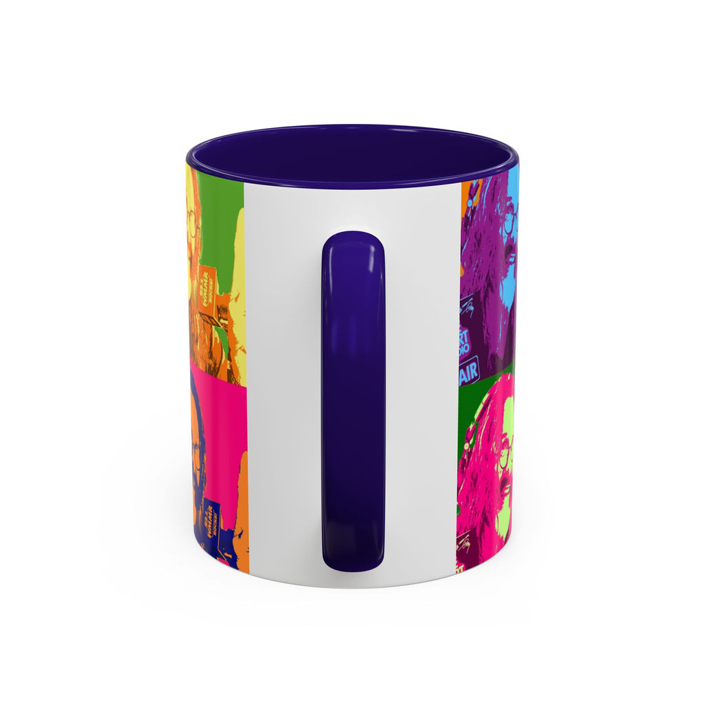 Pop Art Legendary DJ Pierre Robert Colorful Mugs (11oz, 15oz)