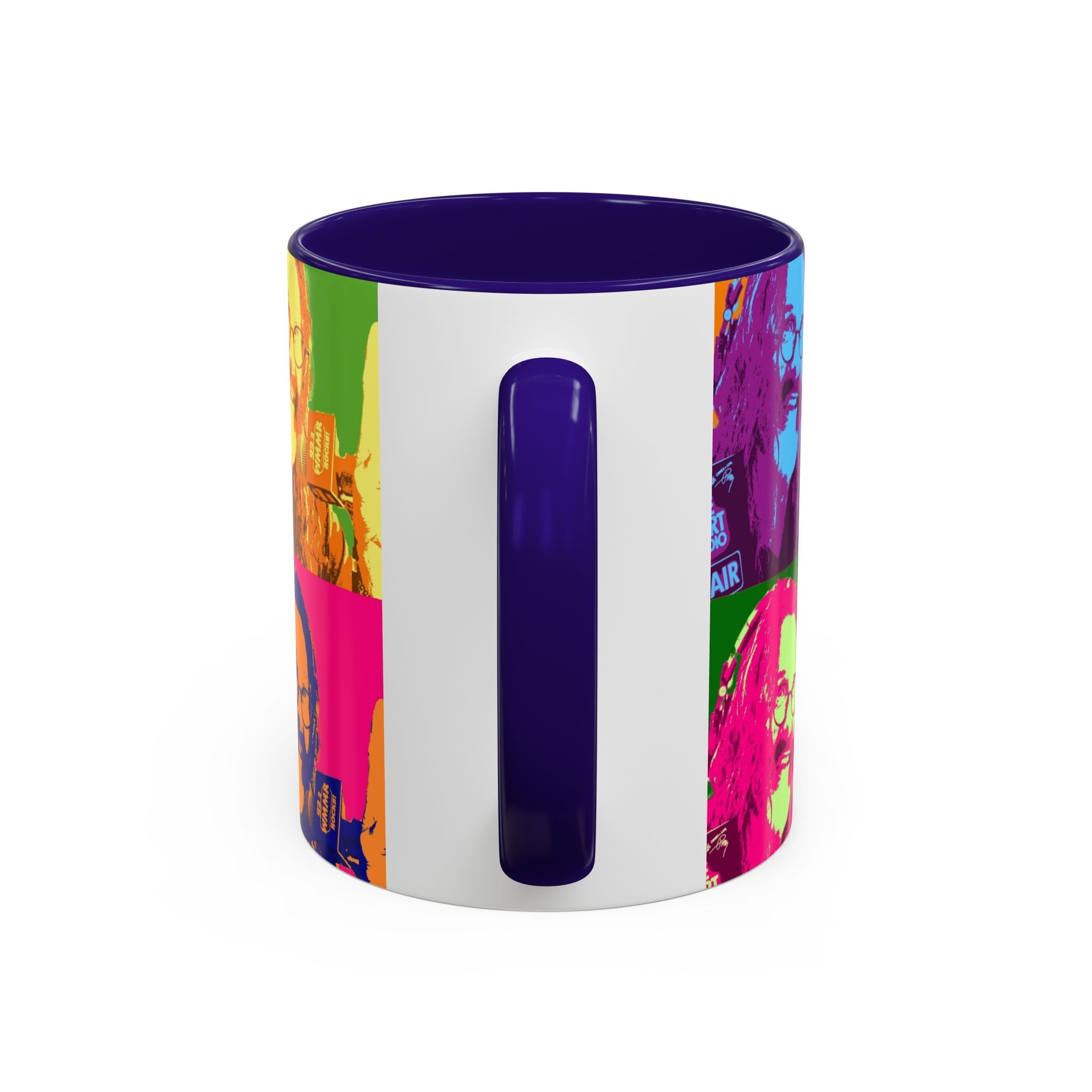 Pop Art Legendary DJ Pierre Robert Colorful Mugs (11oz, 15oz)